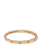 18kt rose gold diamond Love in Verona bangle bracelet